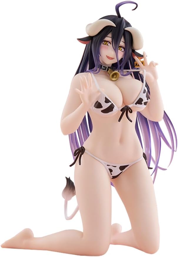 Taito Desktop Cute Overlord: Albedo Ushigara Mizugi Ver. Figure
