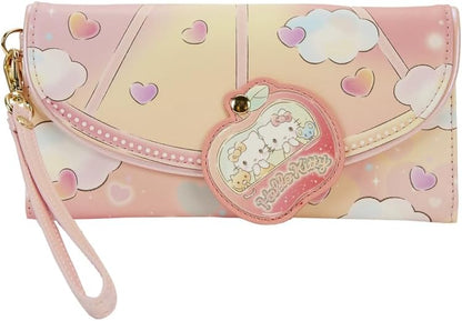 Loungefly Sanrio Hello Kitty Carnival Flap Wristlet Wallet