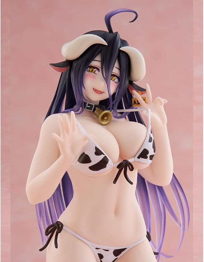 Taito Desktop Cute Overlord: Albedo Ushigara Mizugi Ver. Figure