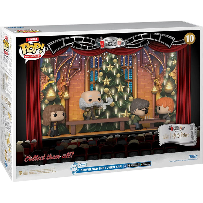 PREVENTA Funko Pop Moment Deluxe and the Sorceror's Stone: Great Hall Holiday (10)