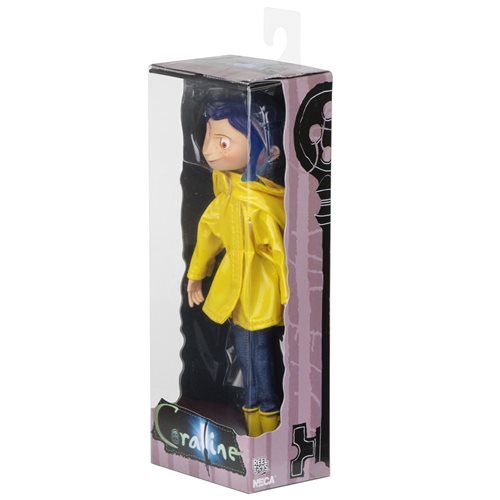 NECA Coraline: Coraline Raincoat Bendy Doll
