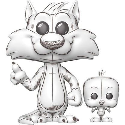 PREVENTA Funko Pop Looney Tunes: Sylvester & Tweety Sketched (2013)