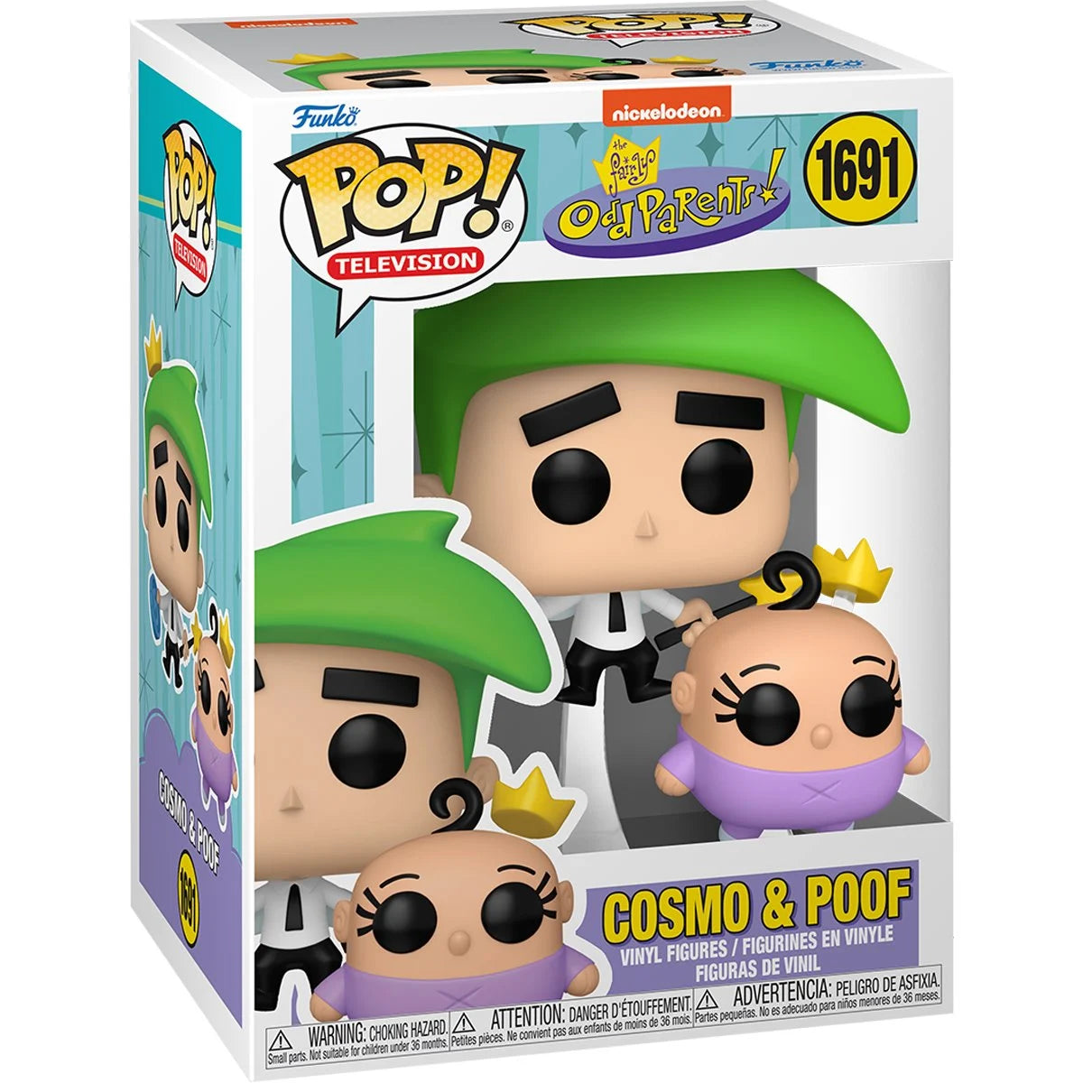 PREVENTA Funko Pop The Fairly Odd Parents: Cosmo & Poof (1691)