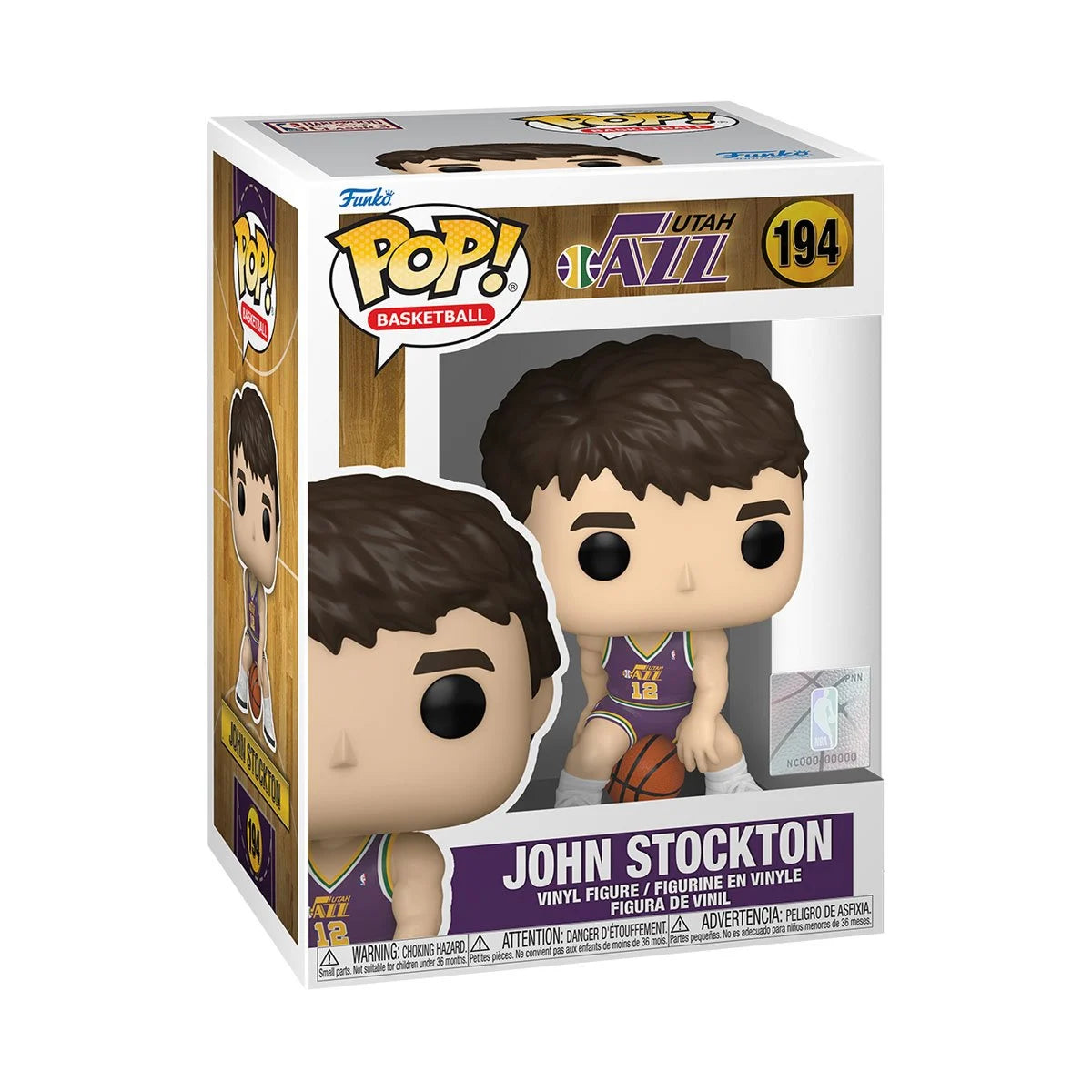 Funko Pop NBA Utah Jazz: John Stockton (194)