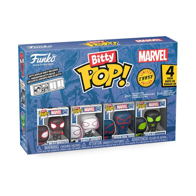 Funko Pop Bitty Spider-Man: Miles Morales 4-Pack