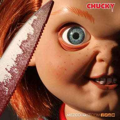 Mezco Toyz Child's Play: Sneering Chucky Talking Doll