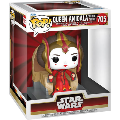 Funko Pop Deluxe Star Wars Episode I - The Phantom Menace: Queen Amidala on the Throne (705)