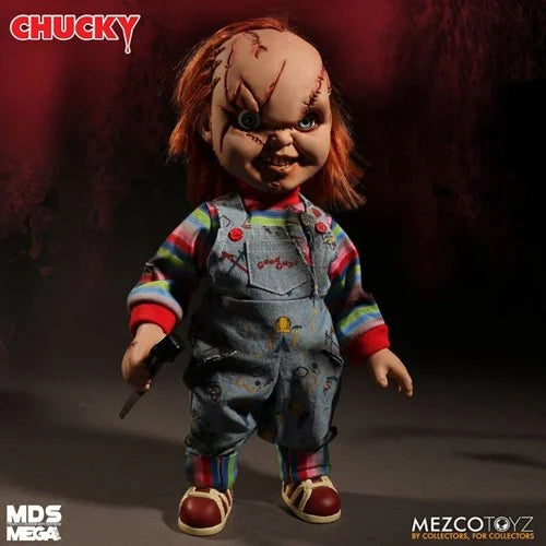 Mezco Toyz Child's Play: Chucky Talking Mega-Scale 15-Inch Doll - ReRun