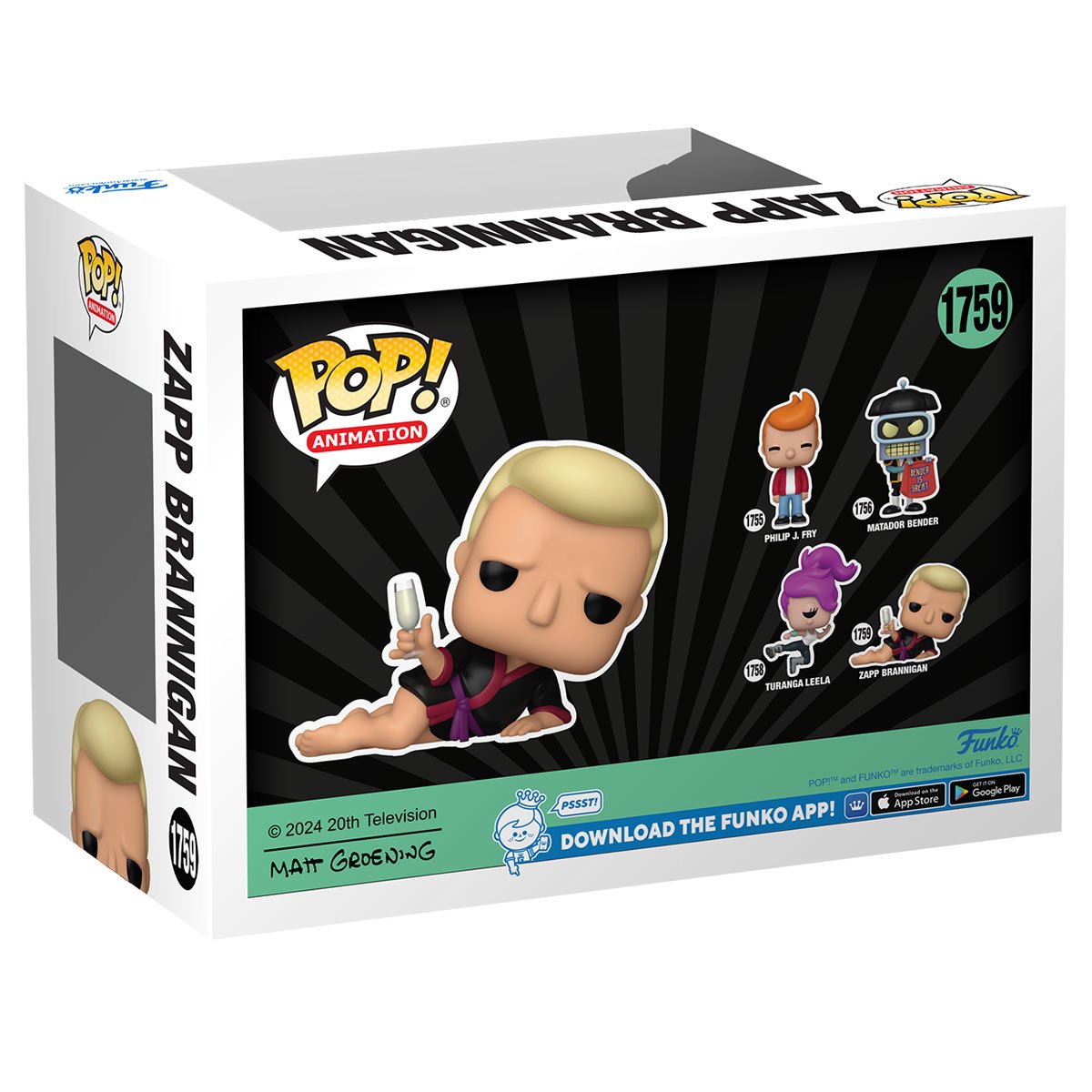 Funko Pop Futurama: Zapp Brannigan (1759)