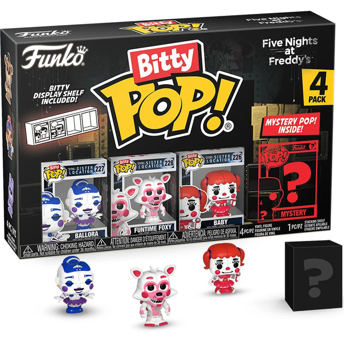 Funko Bitty Pop Five Nights at Freddy's: Ballora 4-Pack