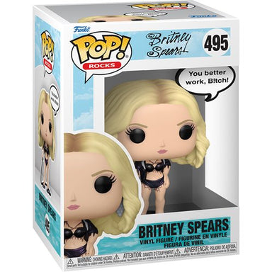 Funko Pop Sayings Britney Spears: Britney Spears Work B!tch (495)