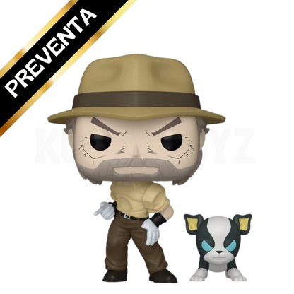 PREVENTA Funko Pop Jojo's Bizzarre Adventure The Animation Joseph Joestar With Iggy (2146)