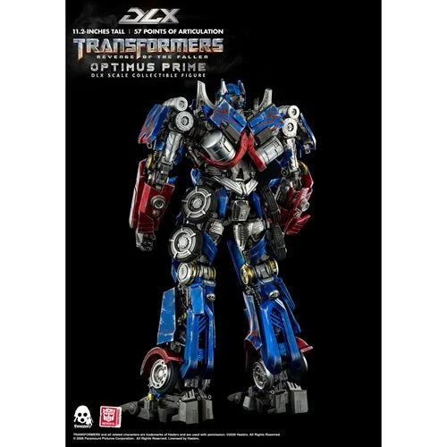 ThreeZero Transformers: Revenge of the Fallen: Optimus Prime DLX Action Figure
