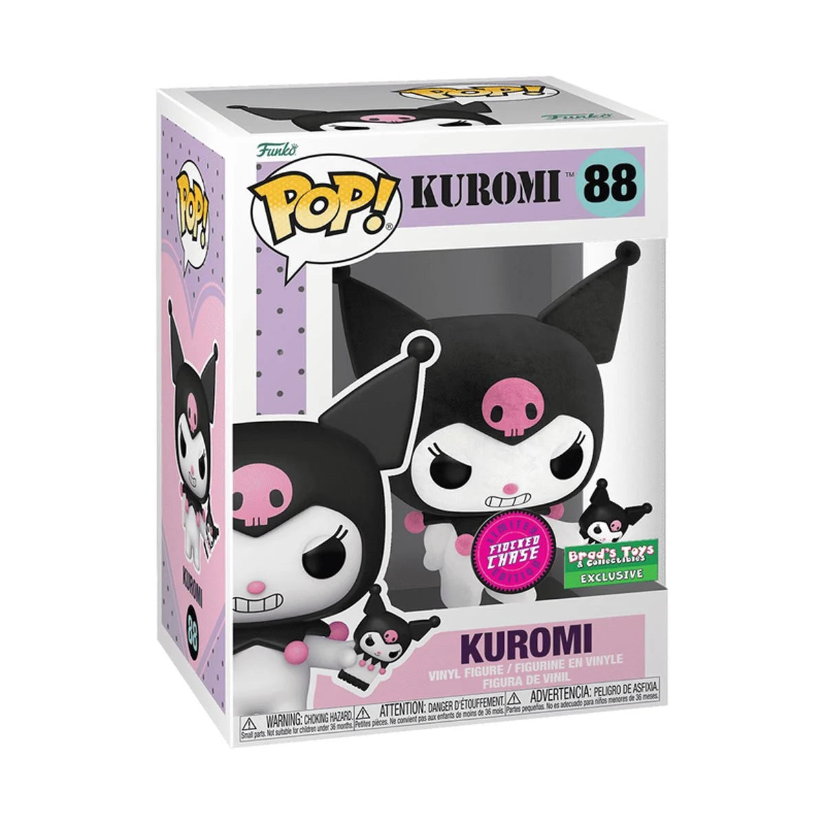 Funko Pop Sanrio: Kuromi - Brad's Toys and Collectibles Exclusive (88)