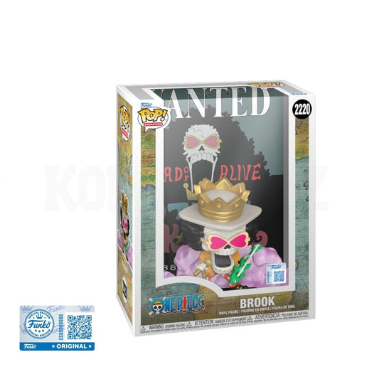 Funko Pop Poster One Piece: Brook Wanted - Exclusive (2220)