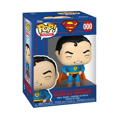 Funko Pop Superman: Golden Age Superman (000)