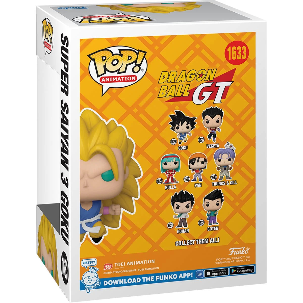 Funko Pop Dragon Ball GT: Super Saiyan 3 Goku - Entertainment Earth Exclusive (1633)