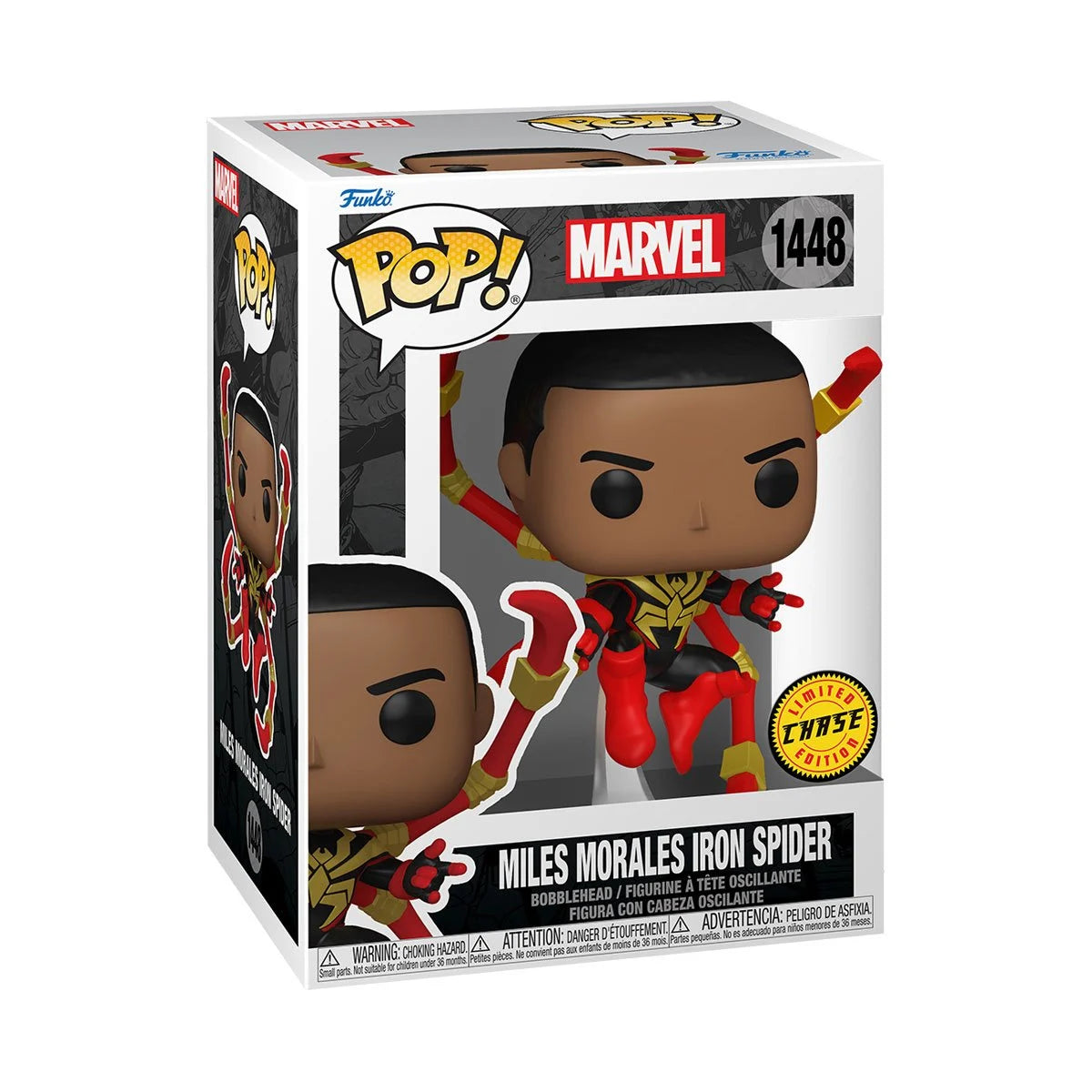 Funko Pop Marvel: Miles Morales Iron Spider (1448)