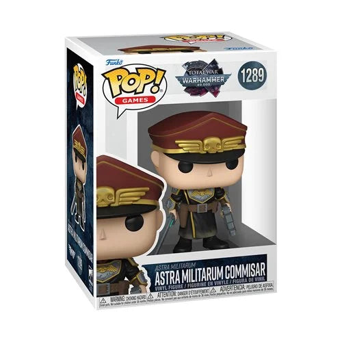 PREVENTA Funko Pop Total War Warhammer 40K: Astra Militarum Commisar (1289)