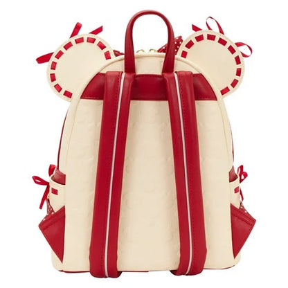 Loungefly Minnie Mouse Rock the Dots Coquette Mini-Backpack