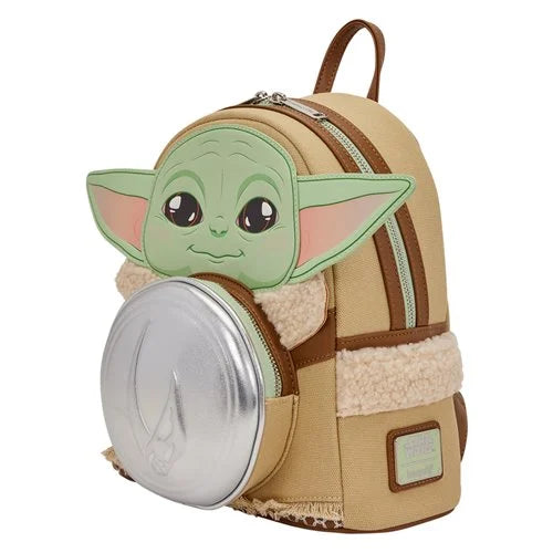 Loungefly Star Wars The Mandalorian: Grogu and Anzellan Mini-Backpack