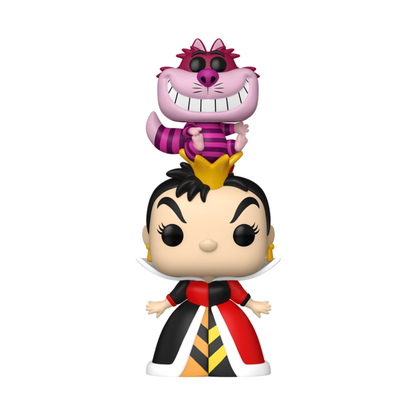 PREVENTA Funko Pop Premium Alice In Wonderland: Queen Of Hearts With Cheshire Cat (1771)