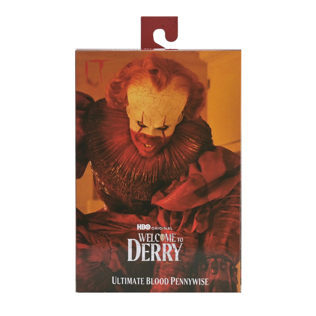 PREVENTA NECA IT Welcome To Derry: Ultimate Blood Pennywise 7" Scale Action Figure
