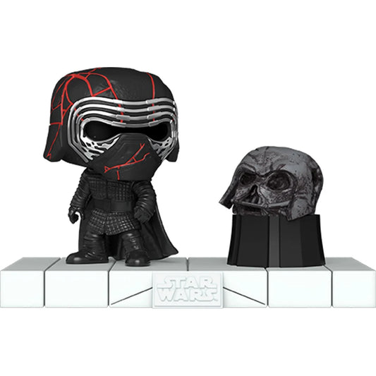 Funko Pop Moment Star Wars Dark Side: Kylo Ren with Darth Vader's Helmet (739)