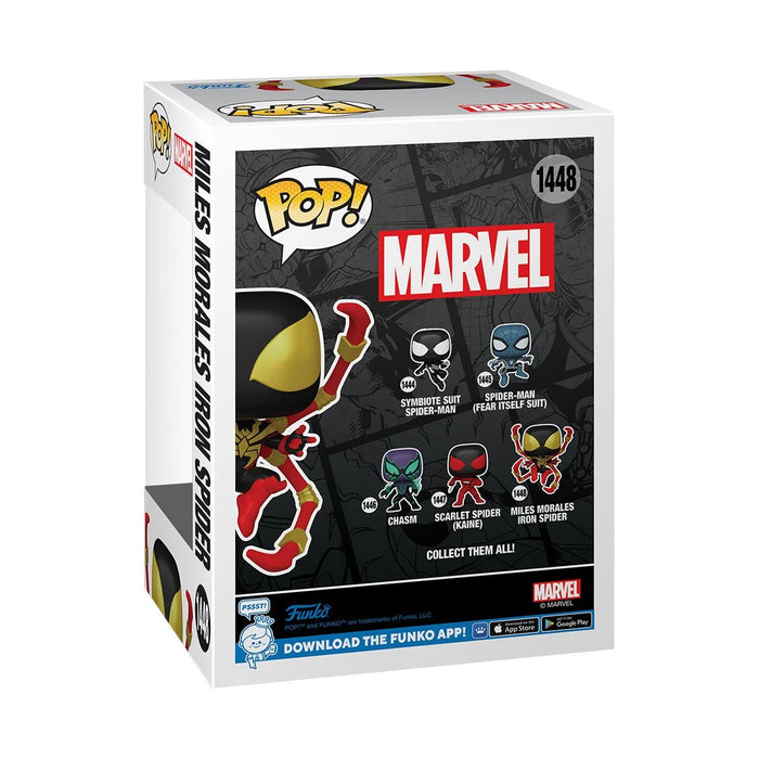 Funko Pop Marvel: Miles Morales Iron Spider (1448)