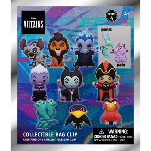 Monogram Foam Bag Clip: Disney Villains Series 4 - Individual Sorpresa