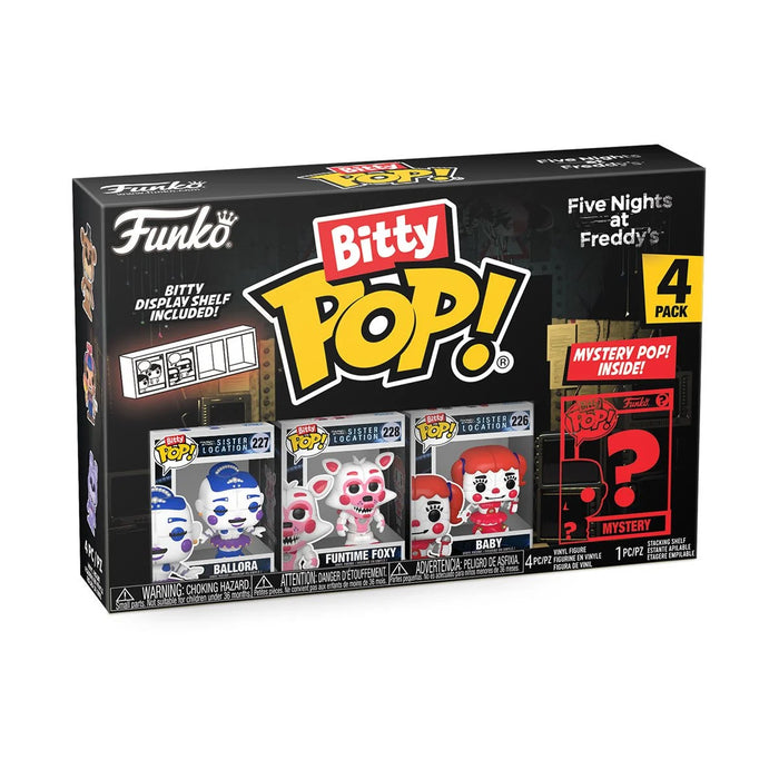 Funko Bitty Pop Five Nights at Freddy's: Ballora 4-Pack