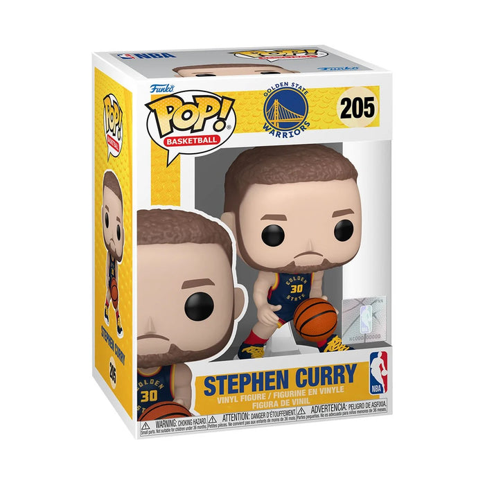 Funko Pop NBA Golden State Warriors: Stephen Curry (205)