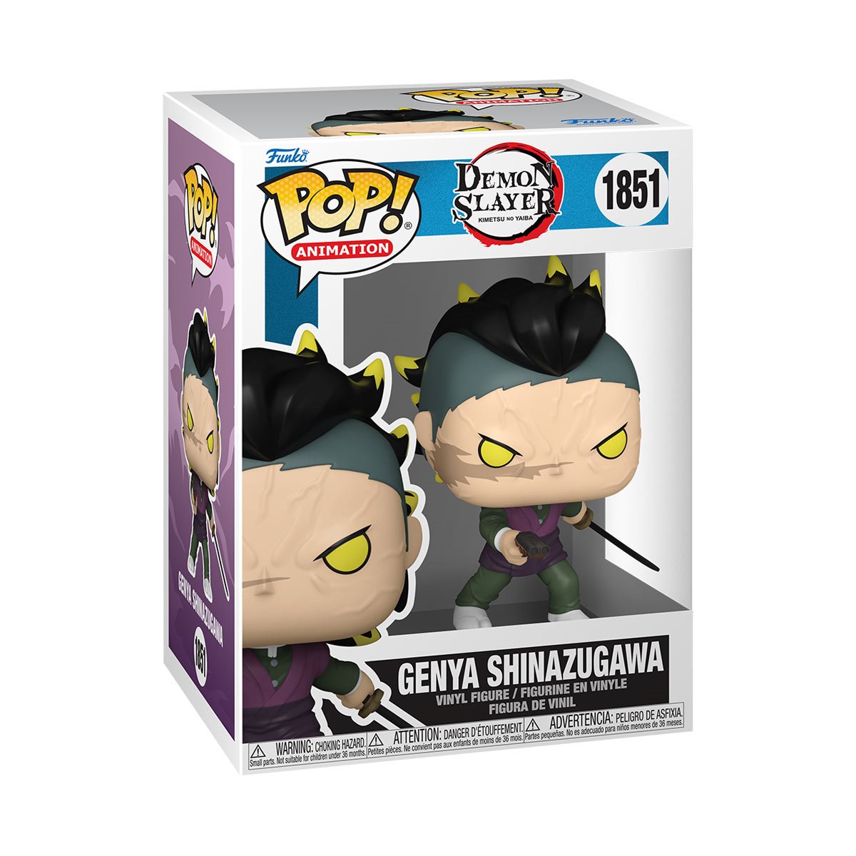 PREVENTA Funko Pop Demon Slayer: Genya Shinazugawa (1851)