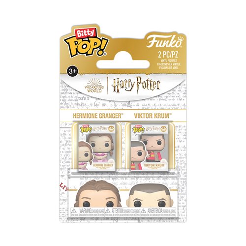 Funko Bitty Pop: Harry Potter - Hermione y Krum 2 Pack