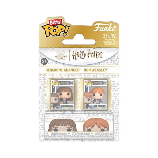 Funko Pop Bitty 2-pack Harry Potter: Ron Weasley & Hermione Granger
