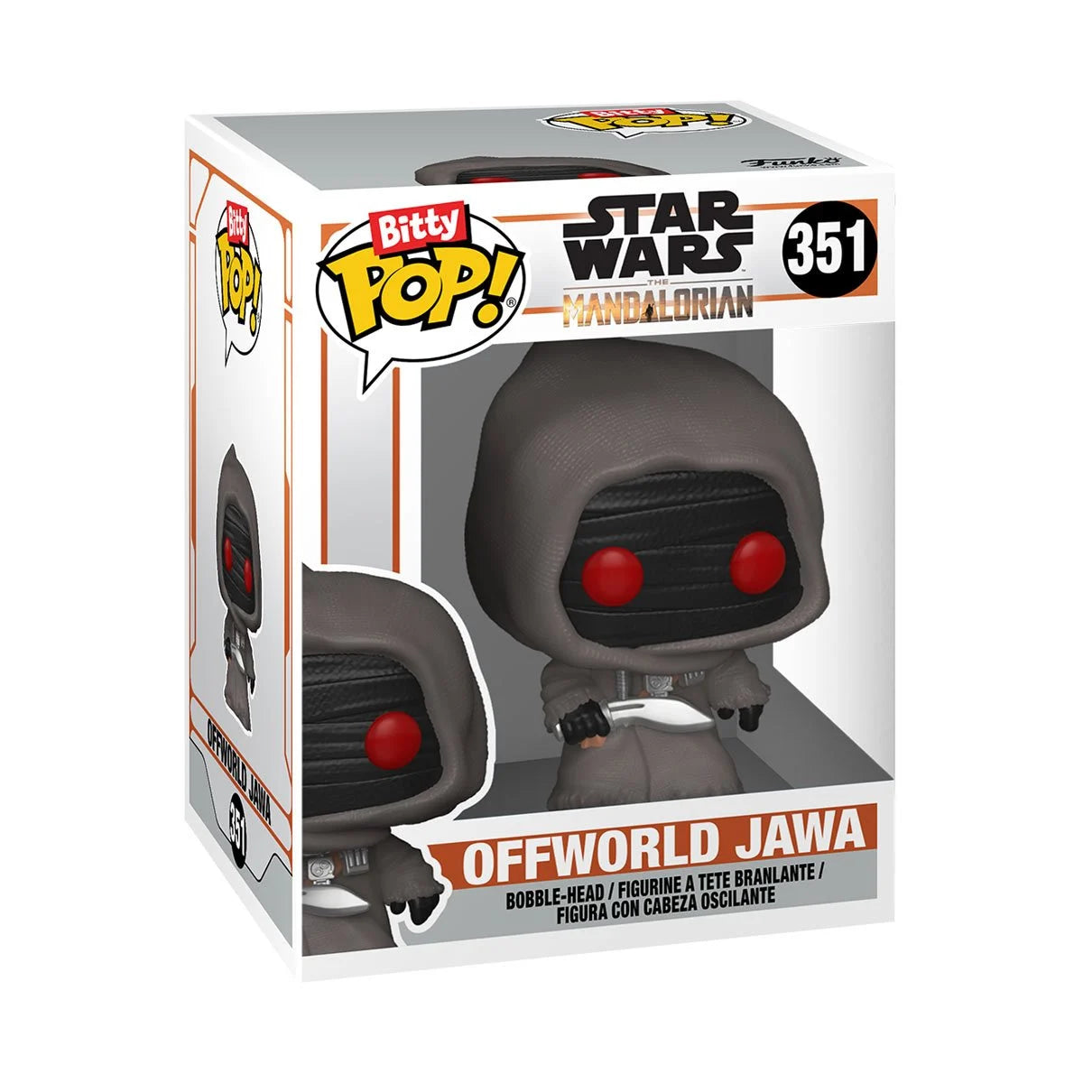 Funko Bitty Pop Star Wars The Mandalorian: The Mandalorian with Pistol 4-pack