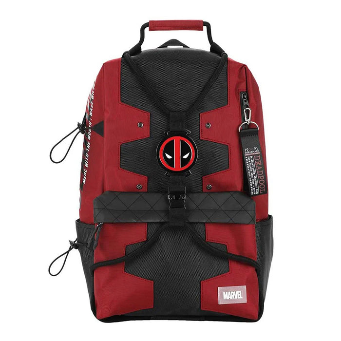 Bioworld Marvel Deadpool Bungee Suit-up Character Backpack