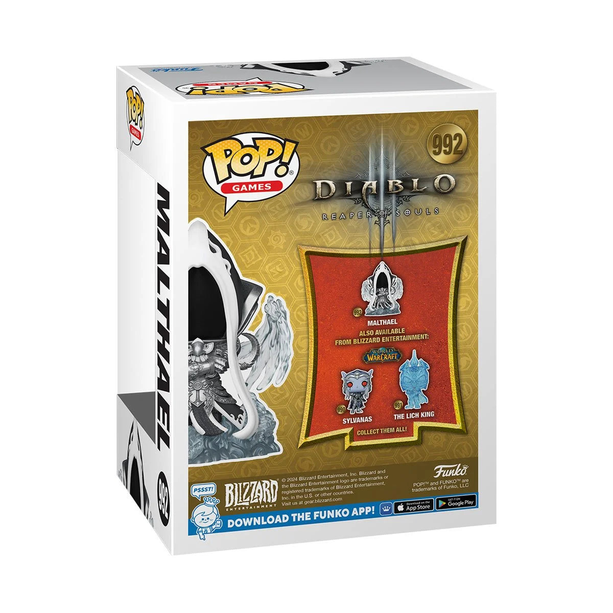 Funko Pop Diablo III Reaper of Souls: Malthael (992)