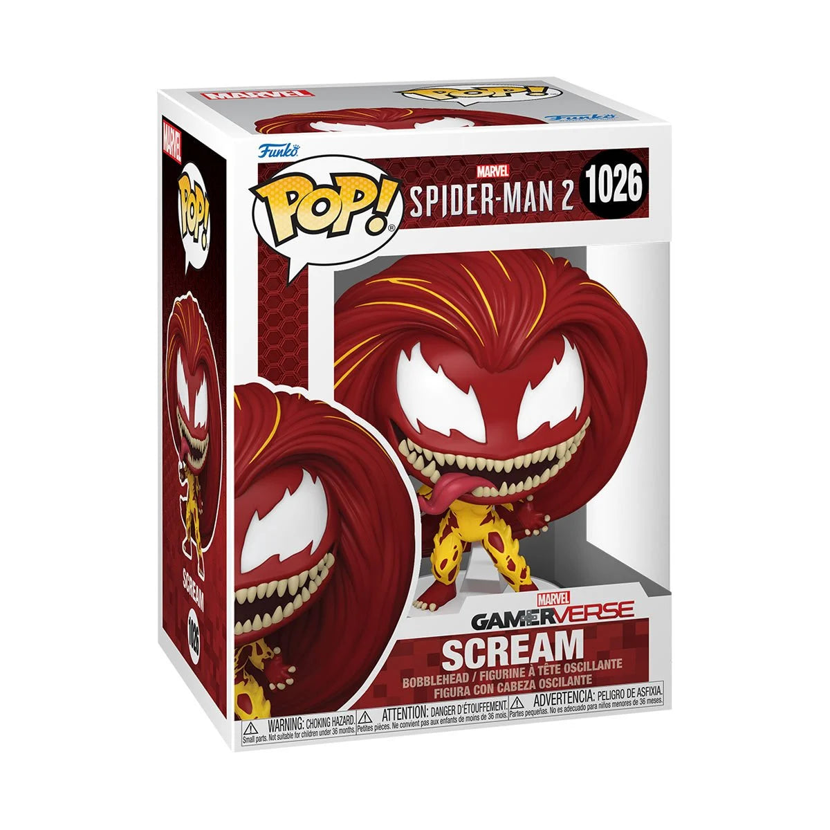 PREVENTA Funko Pop Spider-Man 2: Scream (1026)