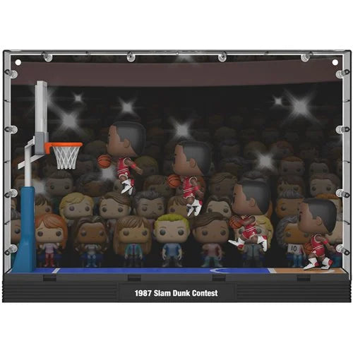 Funko Pop Moment Deluxe NBA Chicago Bulls: Michael Jordan 1987 Slam Dunk Contest (209)