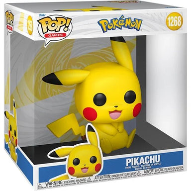 PREVENTA Funko Pop Jumbo Pokémon: Pikachu Sitting (1268)