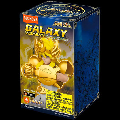 Blokees Galaxy Version 03 Saint Seiya: Hyoga de Cisne Golden Bronze Cloth (01167)