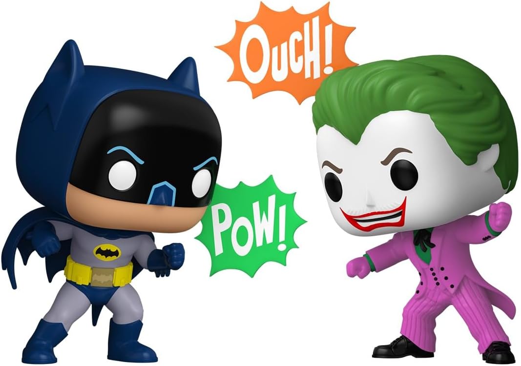 Funko Pop Heroes Batman: Batman & The Joker (2 Pack) - Amazon Exclusive