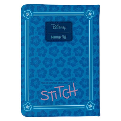 Loungefly Lilo and Stitch Holiday Refillable Stationery Journal