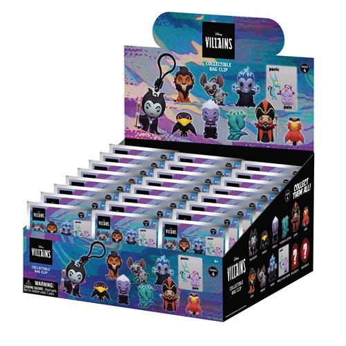 Monogram Foam Bag Clip: Disney Villains Series 4 - Individual Sorpresa