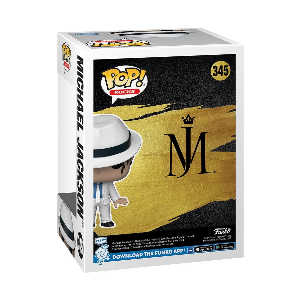 Funko Pop Michael Jackson: Michael Jackson Toe Stand (345)