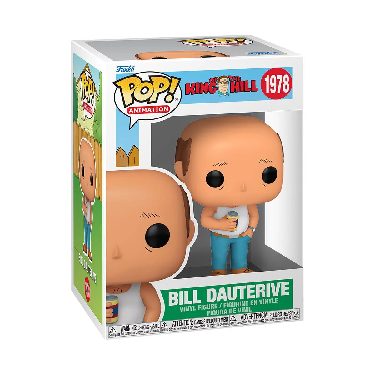 Funko Pop King of the Hill: Bill Dauterive (1978)