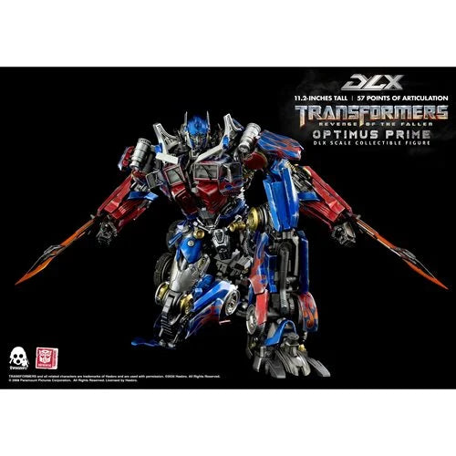 ThreeZero Transformers: Revenge of the Fallen: Optimus Prime DLX Action Figure