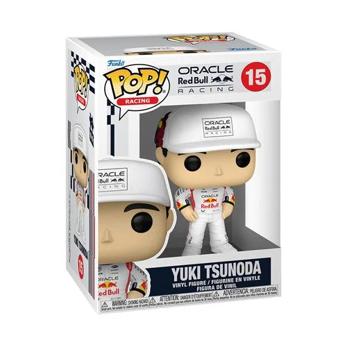 Funko Pop Oracle Red Bull Racing: Yuki Tsunoda (15)