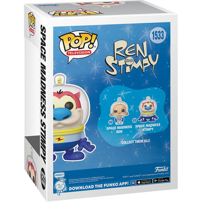 Funko Pop Nickelodeon The Ren & Stimpy Show: Space Madness Stimpy (1532)